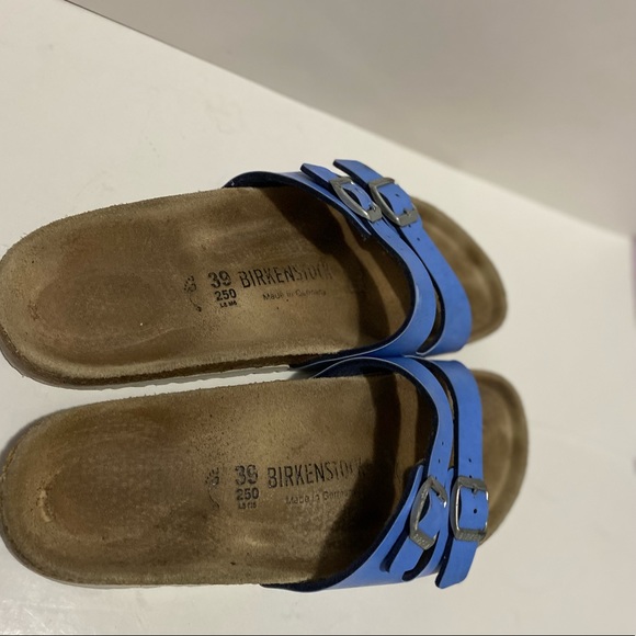 Birkenstock Ibiza Sea Blue Sandals Size 39 - Picture 7 of 16